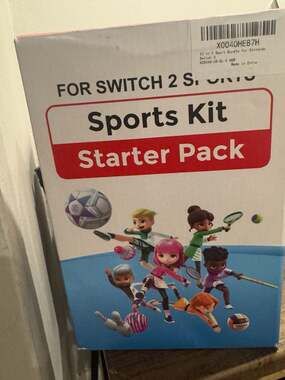 10-in-1 Sports Kit Starter Pack Accessory Bundle for Nintendo Switch